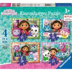 La casa de munecas de gabby Ravensburger Puzzle Progresivo 10-12-14-16 Piezas La Casa De Muñecas De Gabby> Puzzles