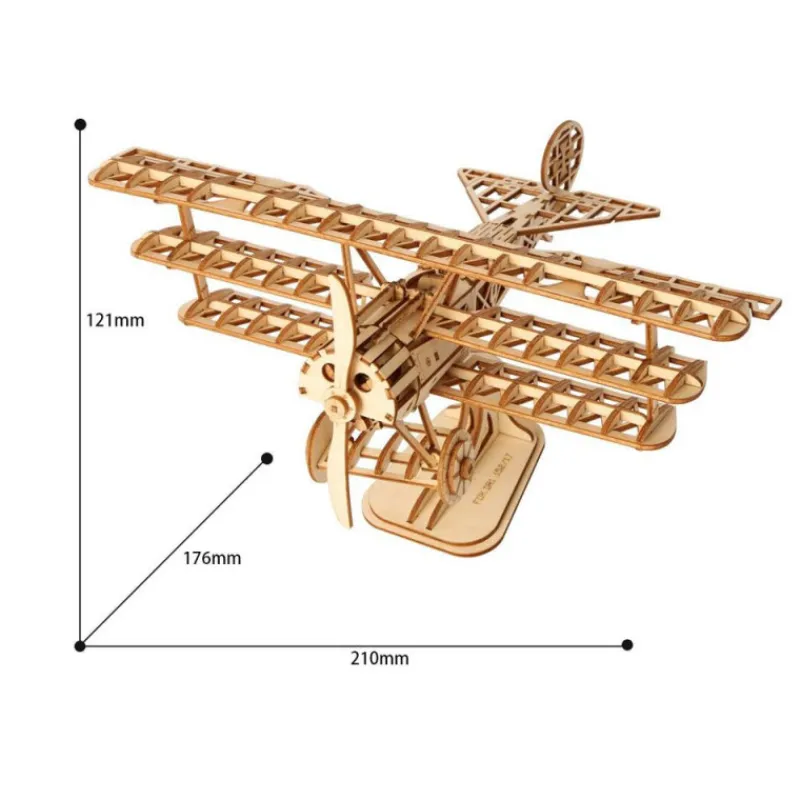 Otras marcas Robotime Avión Maqueta de Madera> Construcción|Fan Zone
