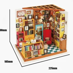 Otras marcas Robotime Biblioteca de Sam Maqueta><noscript><img width=