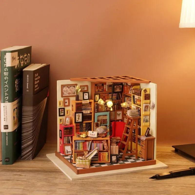 Otras marcas Robotime Biblioteca de Sam Maqueta> Creativos|Fan Zone