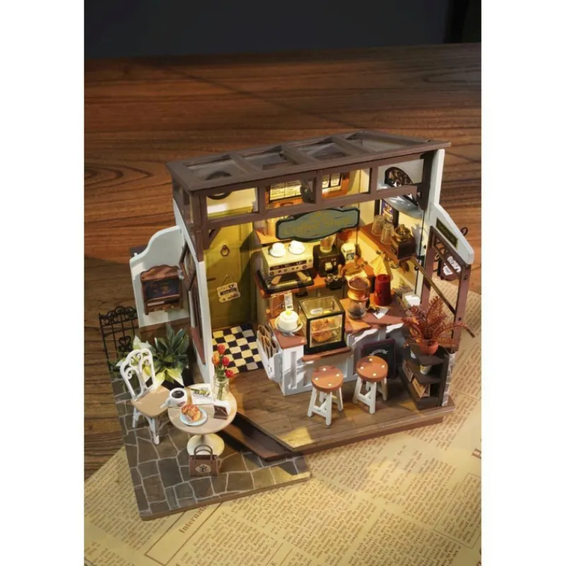 Otras marcas Robotime Cafetería Maqueta> Construcción|Fan Zone