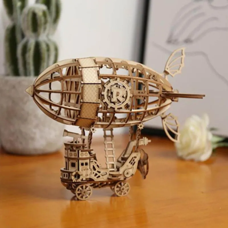 Otras marcas Robotime Dirigible Maqueta de Madera> Construcción|Fan Zone