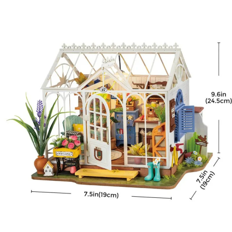 Robotime Dreamy Garden House Maqueta> Construcción|Fan Zone