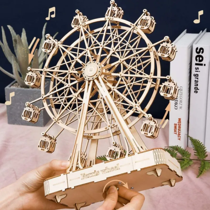 Robotime Ferris Wheel Maqueta de Madera> Construcción|Fan Zone