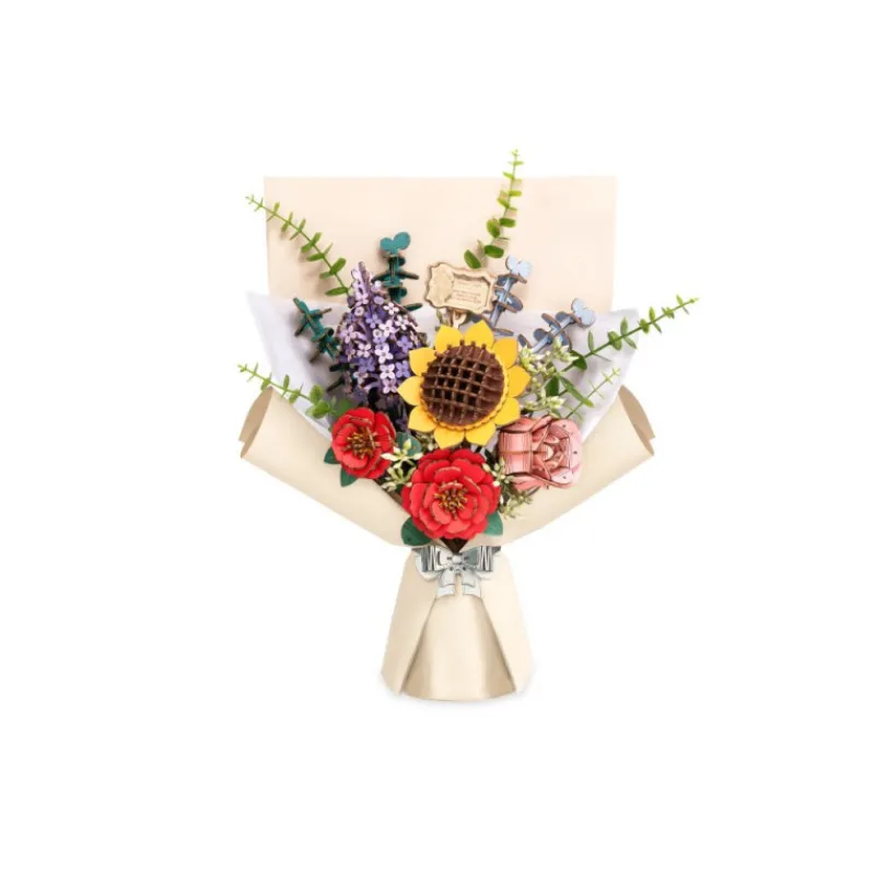 Robotime Flower Bouquet Maqueta> Construcción|Fan Zone