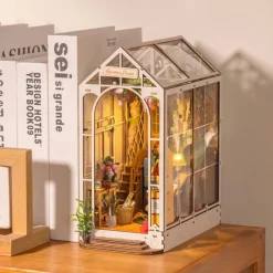 Otras marcas Robotime Flower House Sujetalibros> Construcción|Fan Zone