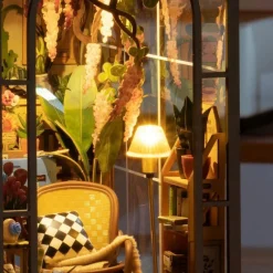 Otras marcas Robotime Flower House Sujetalibros><noscript><img width=