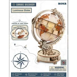 Otras marcas Robotime Globo Luminoso Maqueta de Madera> Construcción|Fan Zone
