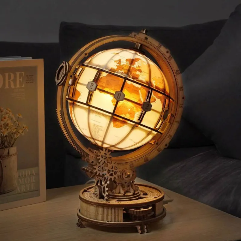 Otras marcas Robotime Globo Luminoso Maqueta de Madera> Construcción|Fan Zone