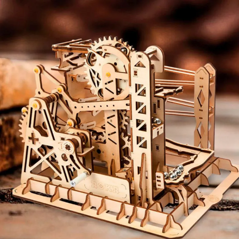 Otras marcas Robotime Montaña Rusa Maqueta de Madera> Construcción|Fan Zone