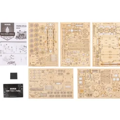 Otras marcas Robotime Prime Tren de Vapor Maqueta de Madera><noscript><img width=
