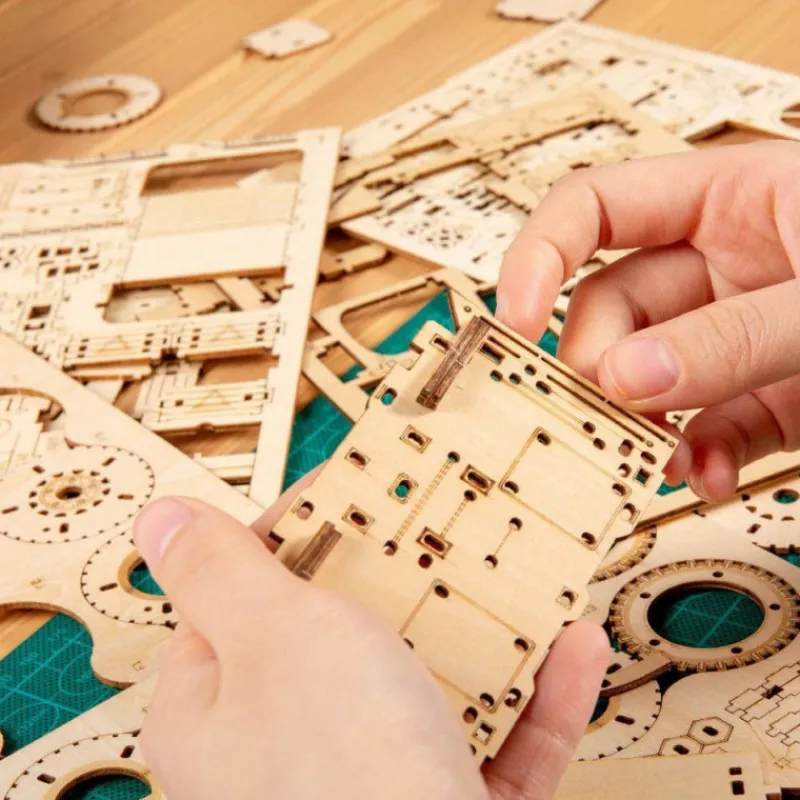 Otras marcas Robotime Prime Tren de Vapor Maqueta de Madera> Construcción|Fan Zone