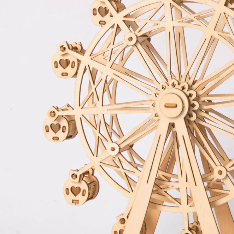 Otras marcas Robotime Rueda de la Fortuna Maqueta de Madera> Construcción|Fan Zone