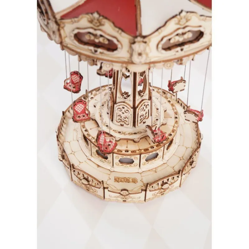 Otras marcas Robotime Swing Ride Maqueta de Madera> Construcción|Fan Zone