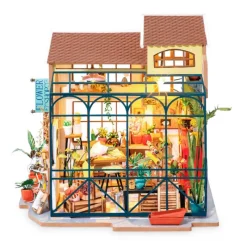 Otras marcas Robotime Tienda de Flores de Emily Maqueta> Construcción|Fan Zone