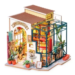 Otras marcas Robotime Tienda de Flores de Emily Maqueta><noscript><img width=