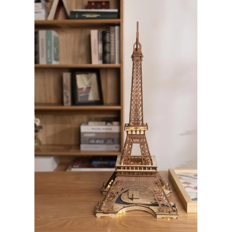 Otras marcas Robotime Torre Eiffel Maqueta de Madera> Construcción|Fan Zone