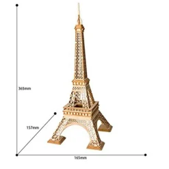 Otras marcas Robotime Torre Eiffel Maqueta de Madera><noscript><img width=