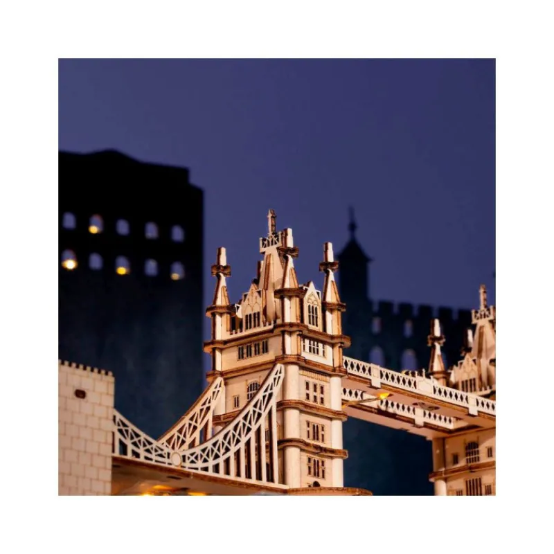 Otras marcas Robotime Tower Bridge Maqueta de Madera> Construcción|Fan Zone