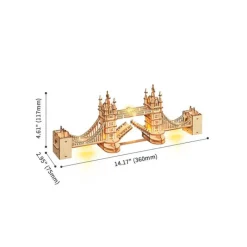 Otras marcas Robotime Tower Bridge Maqueta de Madera><noscript><img width=
