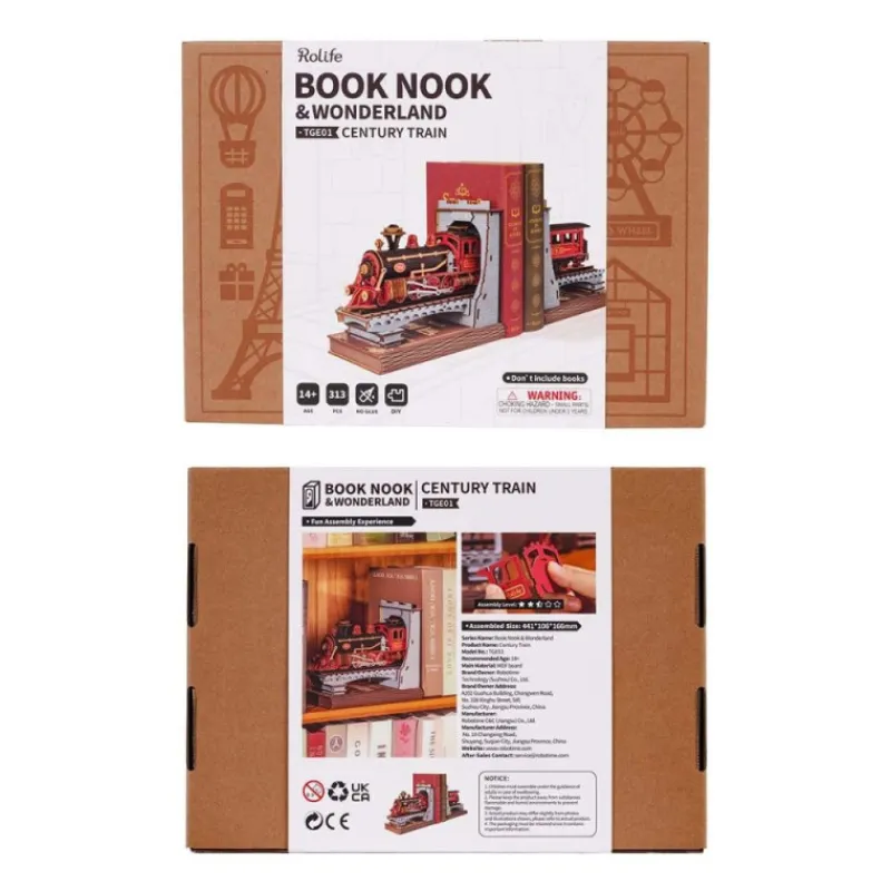 Rolife Century Train Maqueta de Madera> Construcción|Fan Zone