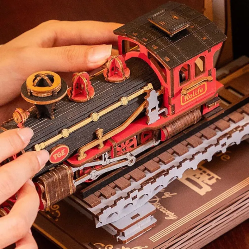 Rolife Century Train Maqueta de Madera> Construcción|Fan Zone