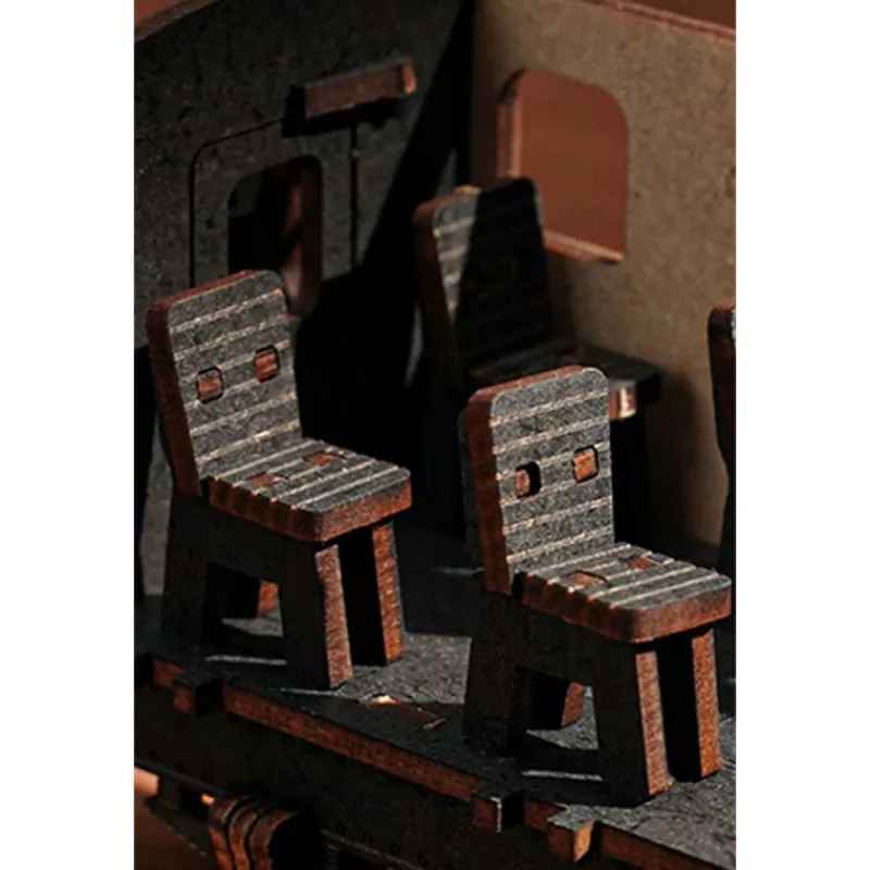 Rolife Steam Journey Rompecabezas 3D de Madera> Construcción|Fan Zone