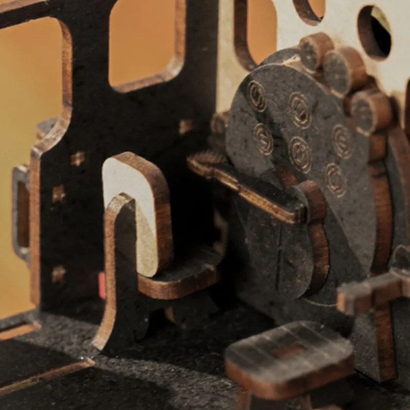 Rolife Steam Journey Rompecabezas 3D de Madera> Construcción|Fan Zone