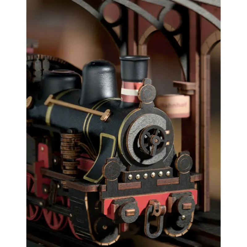 Rolife Steam Journey Rompecabezas 3D de Madera> Construcción|Fan Zone