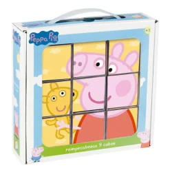 Peppa pig Rompecabezas 9 Cubos> Puzzles