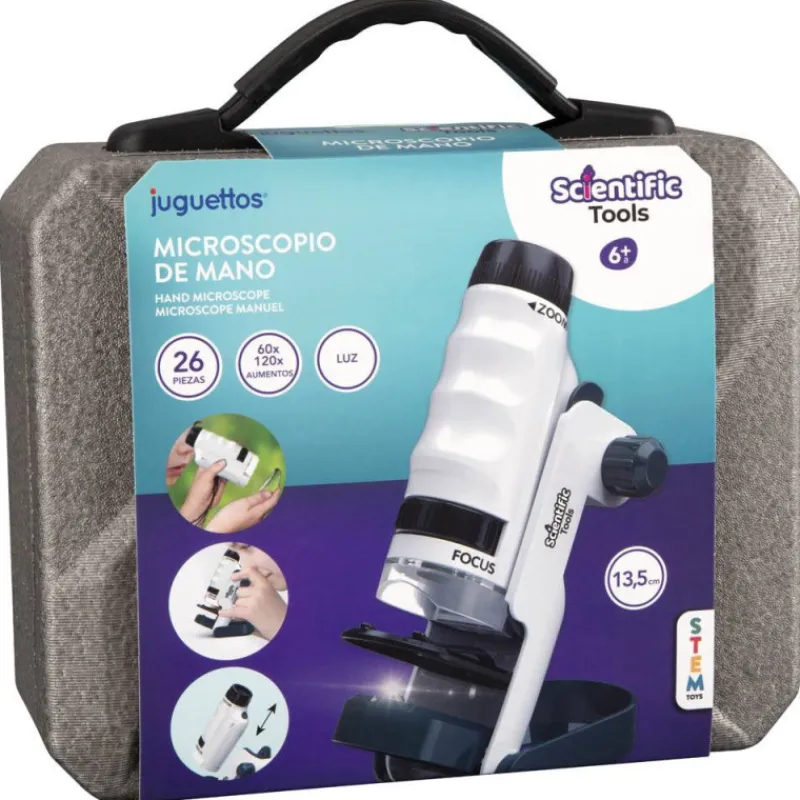 Scientific tools Microscopio de Mano Maletín> Imitación|Juguetes De Ciencia