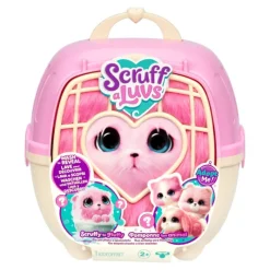 Otras marcas ScruffaLuvs Rosa Peluche con Transportín y Accesorios Varios Modelos> Peluches