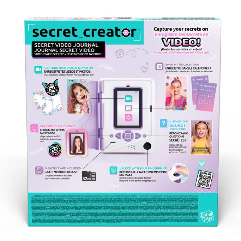 Otras marcas Secret Creator Vídeo Diario Secreto> Imitación|Juguetes Electrónicos
