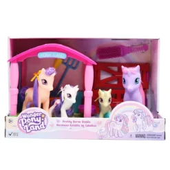 Otras marcas Set 4 Unicornios en Establo> Figuras Acción