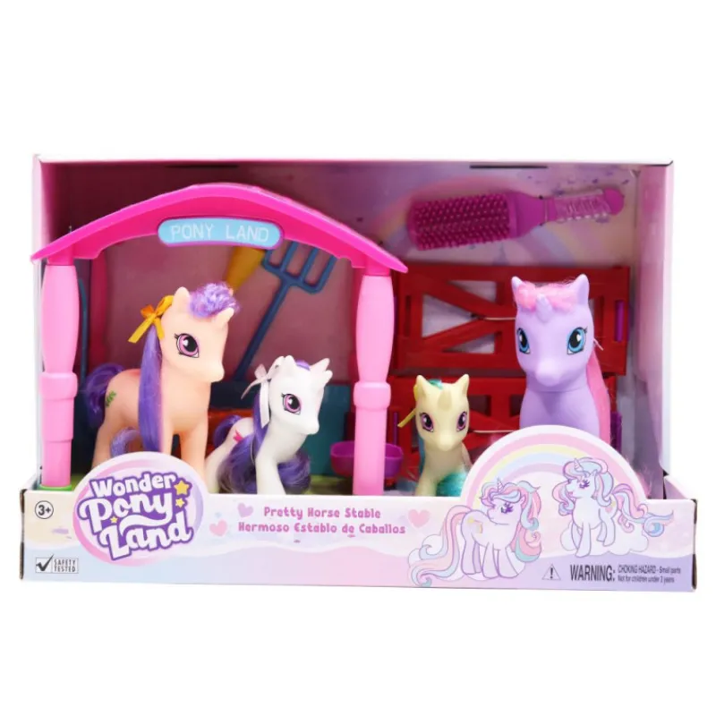 Otras marcas Set 4 Unicornios en Establo> Figuras Acción