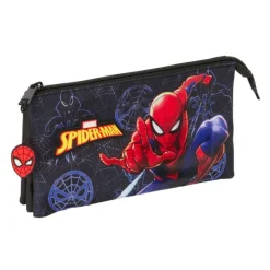 Spider-man Attack Portatodo Triple> Vuelta Al Cole