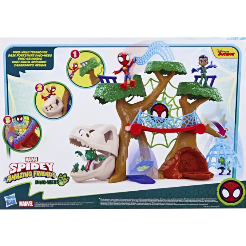Spidey and his amazing friends Dino-Árbol Arácnido> Figuras Acción