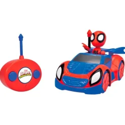 Spidey and his amazing friends Radio Control Web Crawler> Vehículos Y Pistas