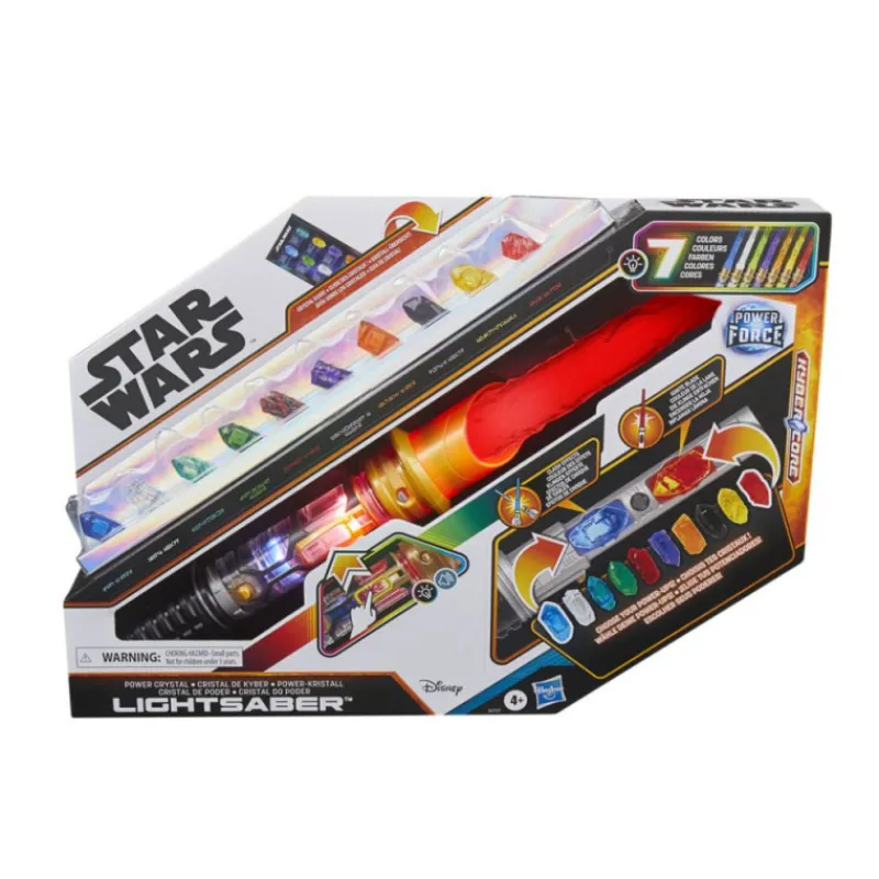 Star wars Sable con Cristal de Poder> Disfraces Y Accesorios