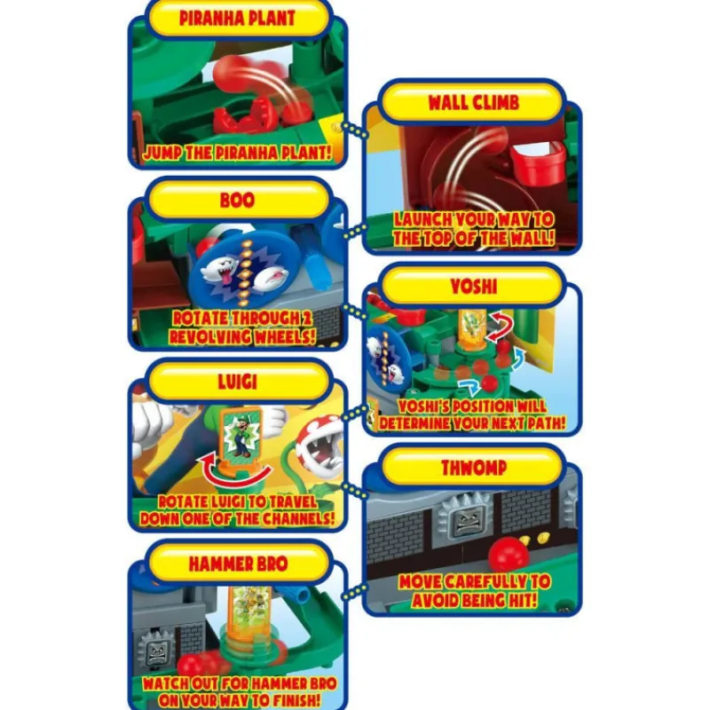 Super mario Adventure Game Deluxe> Juegos De Mesa