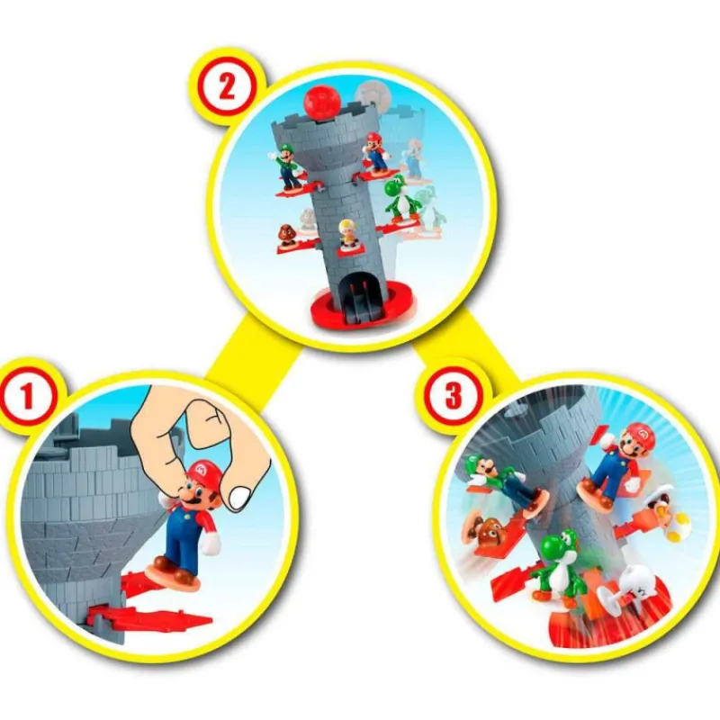 Otras marcas Super Mario Blow Up! Shaky Tower> Juegos De Mesa