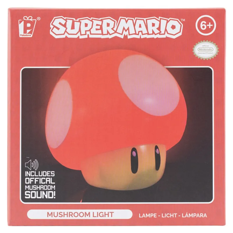Super mario Lámpara Ambiente Diseño Seta> Fan Zone|Imitación