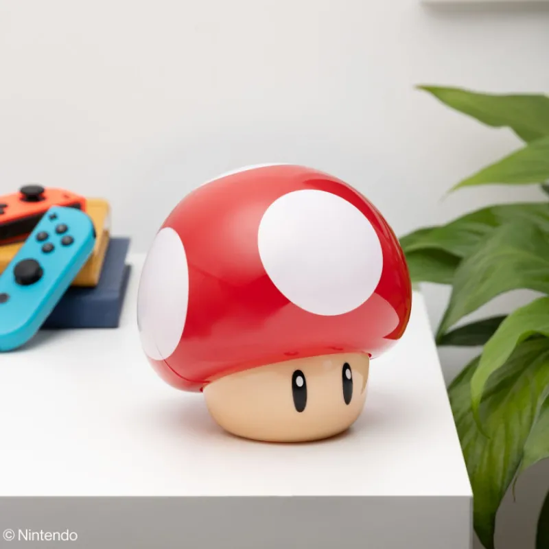 Super mario Lámpara Ambiente Diseño Seta> Fan Zone|Imitación