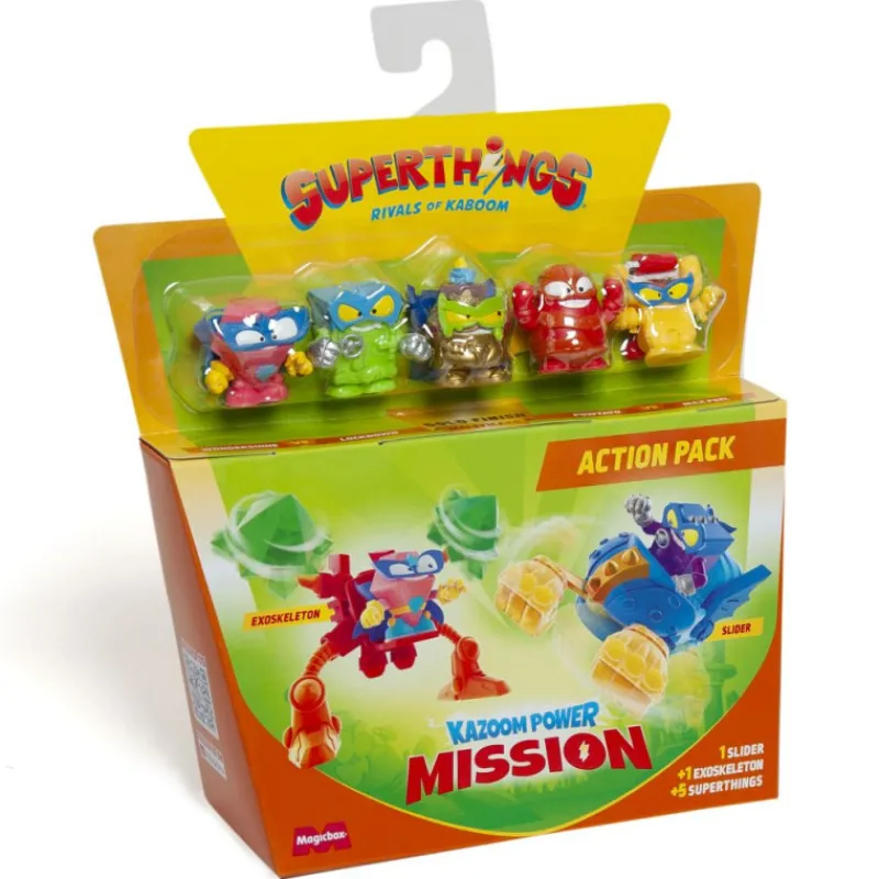 Superthings Kazoom Power Mission Action Pack Varios Modelos> Figuras Acción