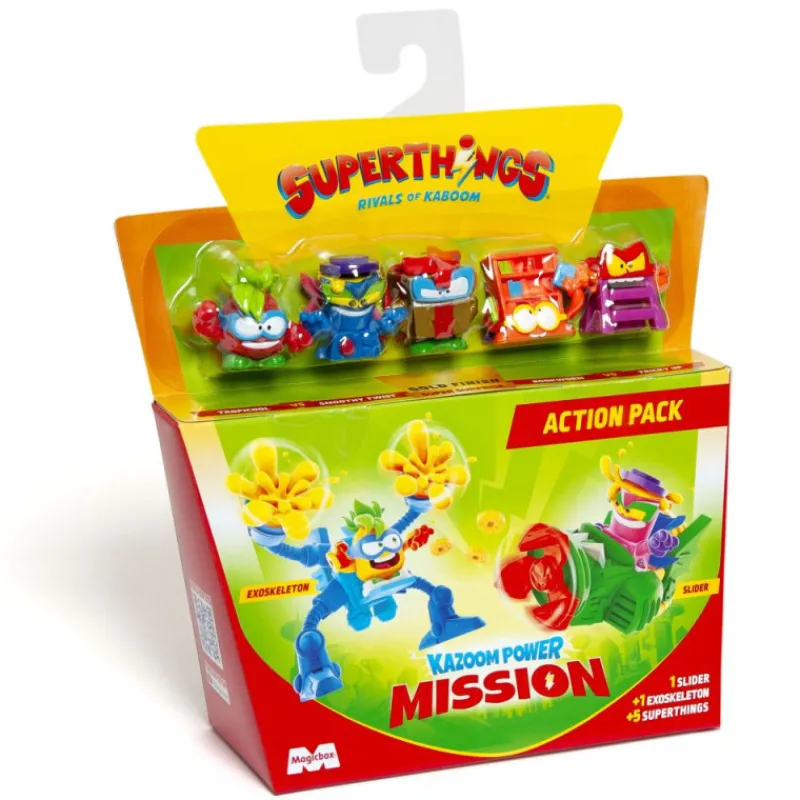 Superthings Kazoom Power Mission Action Pack Varios Modelos> Figuras Acción