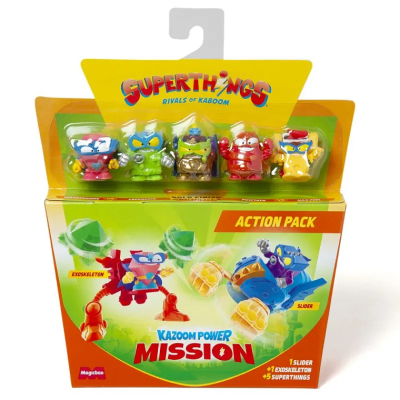 Superthings Kazoom Power Mission Action Pack Varios Modelos> Figuras Acción