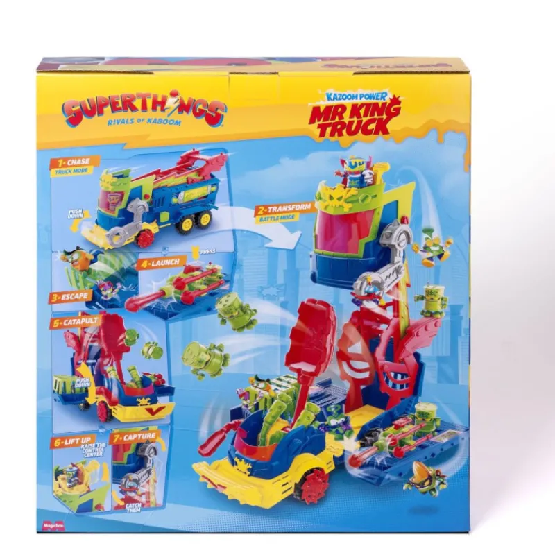 Superthings Kazoom Power Mr King Truck> Figuras Acción|Vehículos Y Pistas