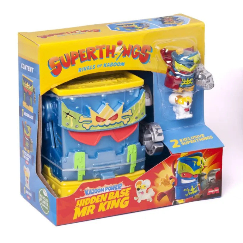 Superthings KazoomPower Hidden Base Mr. King> Figuras Acción
