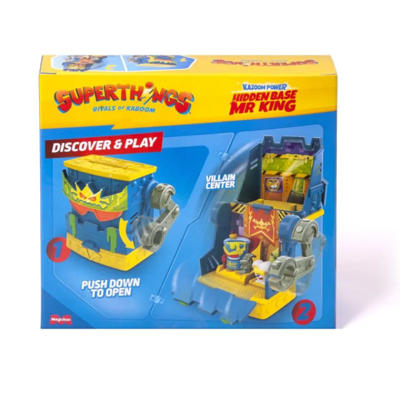 Superthings KazoomPower Hidden Base Mr. King> Figuras Acción