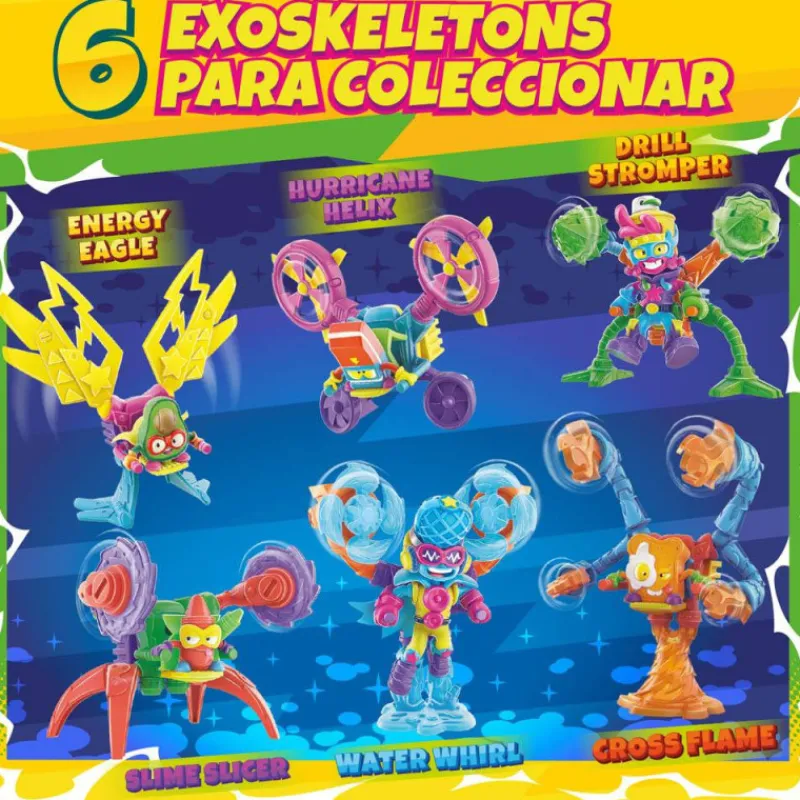 Superthings Neon Power Exoskeletons Varios Modelos> Figuras Acción